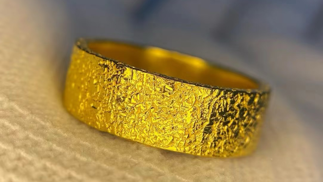 叶客金匠旧金新作戒指细节